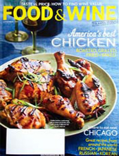 Food & Wine September 2013 cover